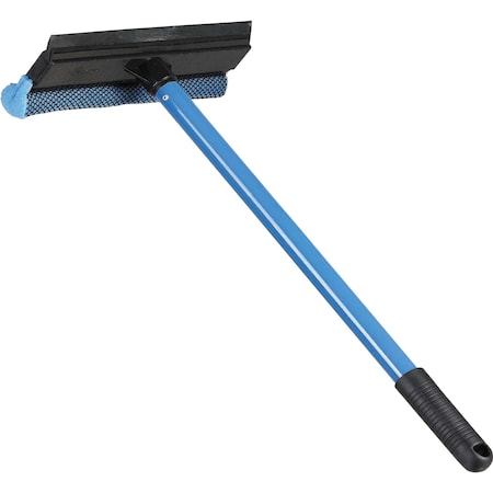 Ettore Auto Squeegee, w/Scrubber, 8"W Head, 16"L Handle BE, PK 12 ETO59016CT